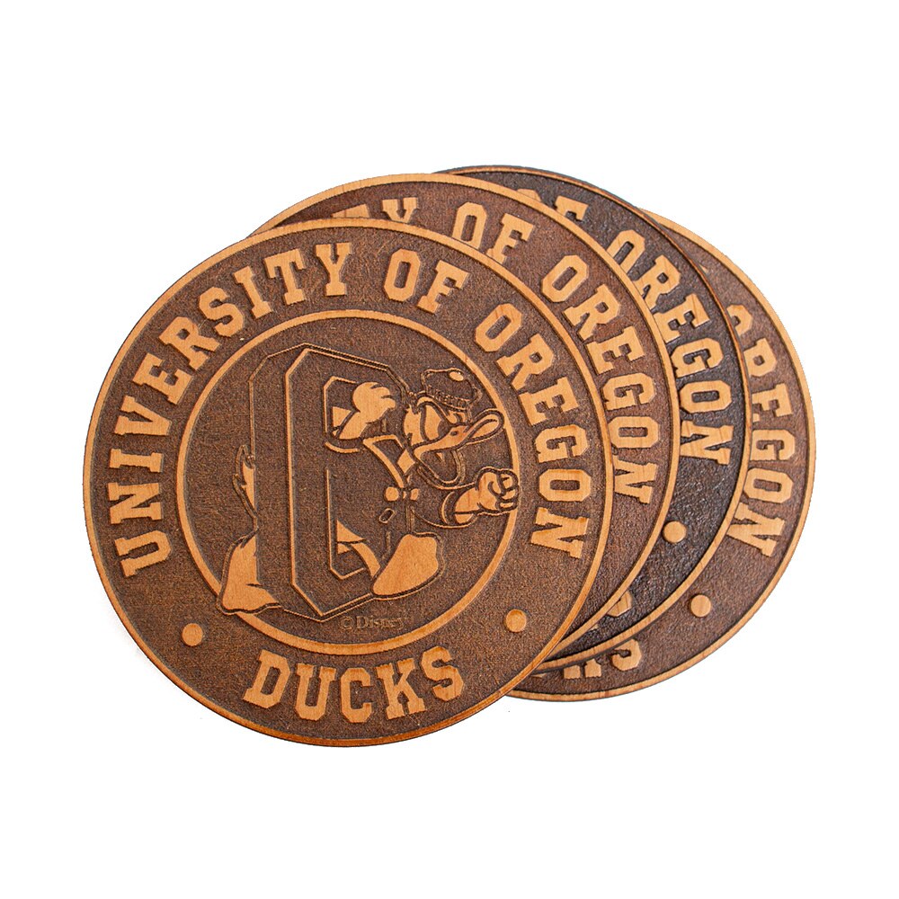 Duck through O, DTO, Timeless Etchings, Coaster, 4 pack